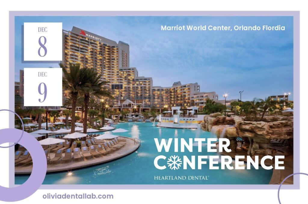 Join Olivia Dental Lab at The 2023 Winter Conference by Heartland