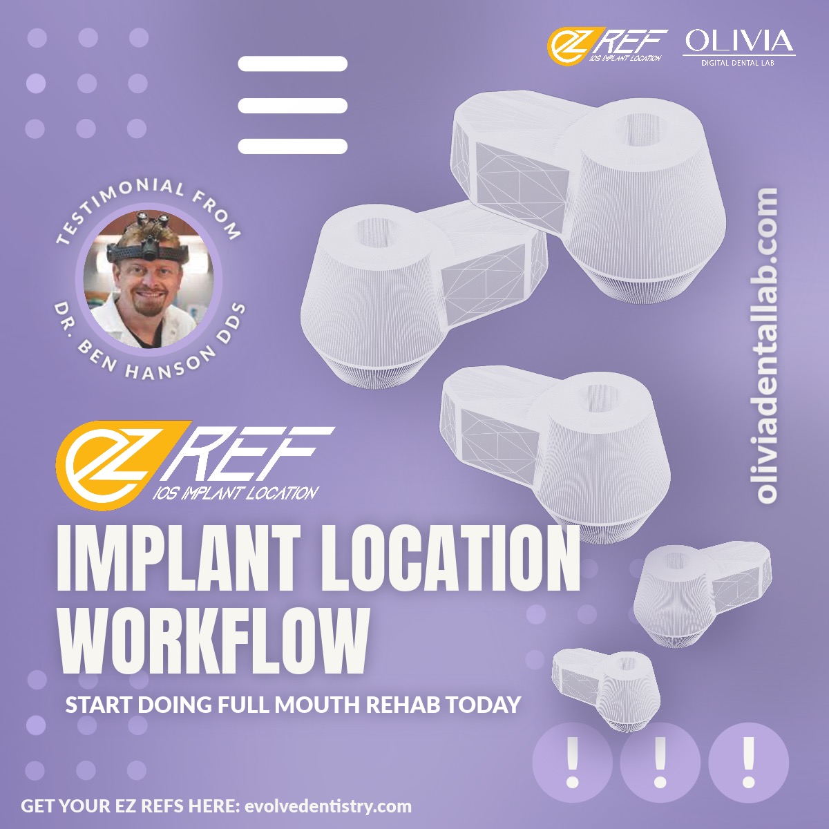 Featured image for “Introducing the EZ-Ref Workflow: Revolutionizing Dental Implant Procedures.”