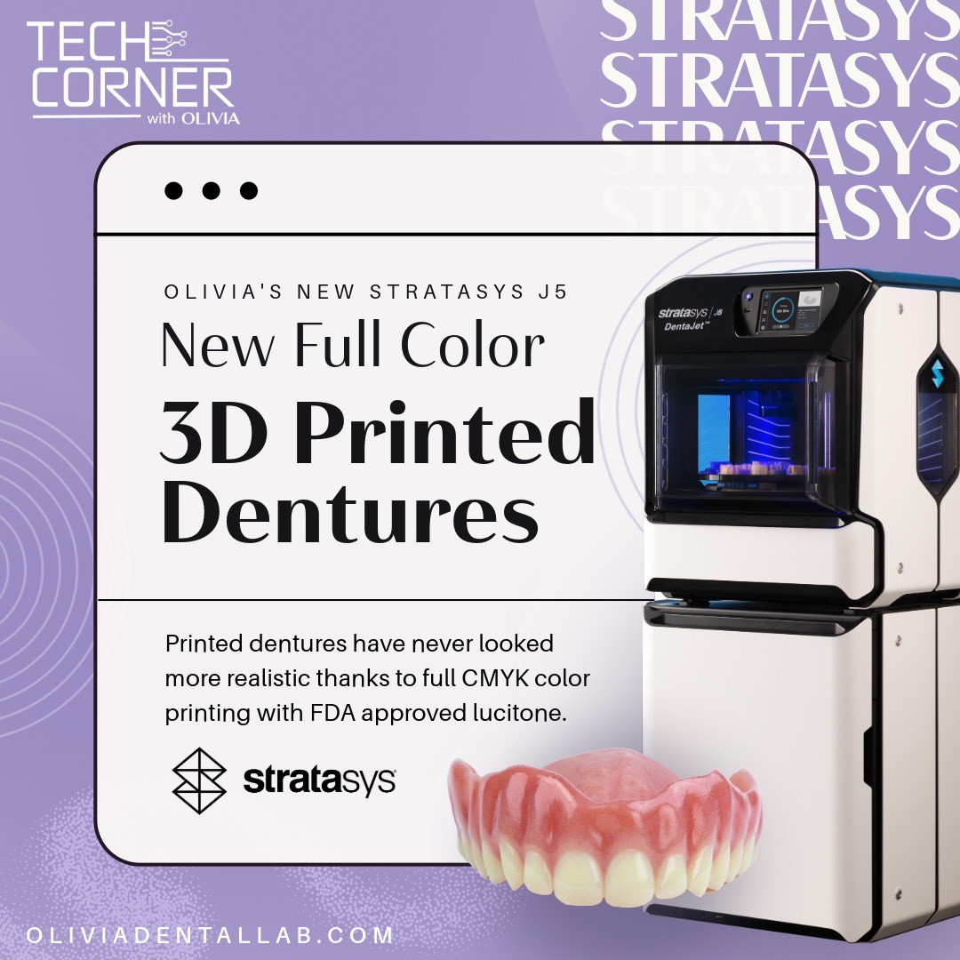 Featured image for “Olivia Dental Lab Embraces the Future with Stratasys J5 Printer’s Advanced Capabilities”